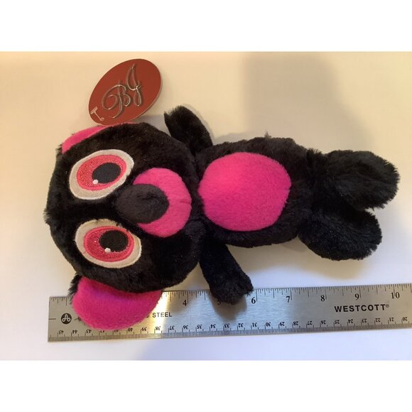 BJ Toy Co SparKle Koala Mouse Bear Black and Pink Plush Stuffed Animal Soft Toy - Picture 2 of 8